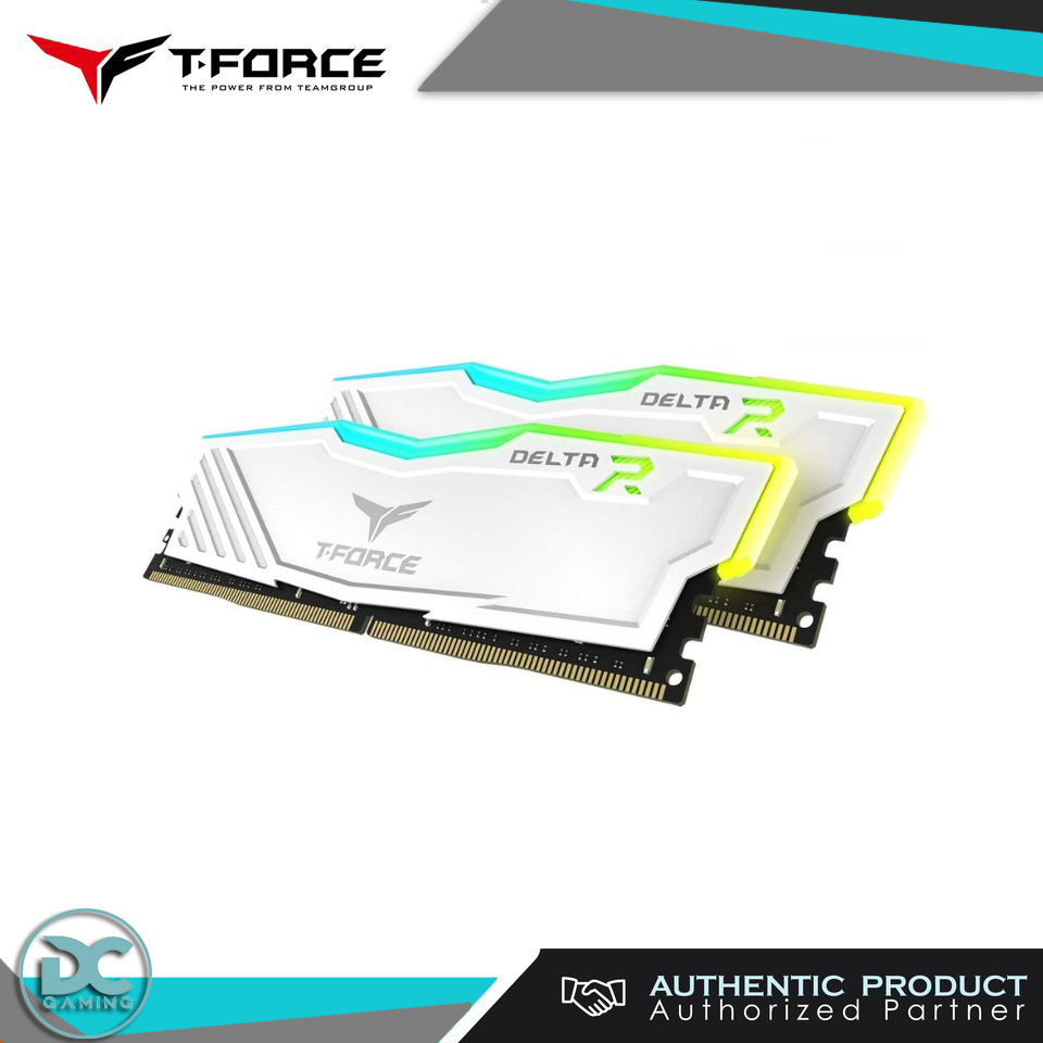 16GB T Force DELTA RGB White 3600 8GBx2 DDR4